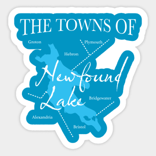 The Towns of Newfound Lake Sticker